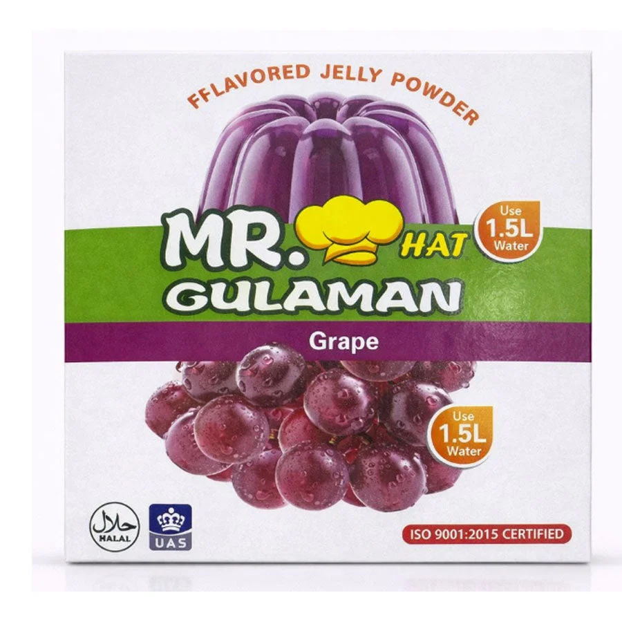 Mr. Hat Gulaman Powder Grape 10x25g=250g