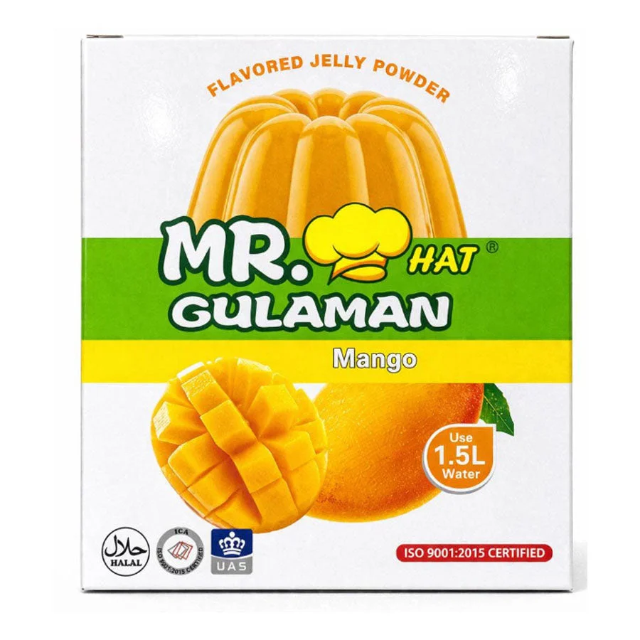 Mr. Hat Gulaman Powder Mango 10x25g=250g