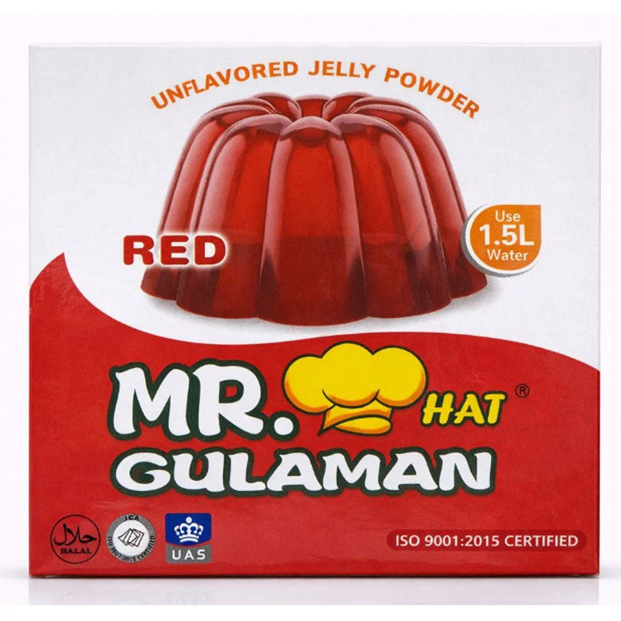 Mr. Hat Gulaman Powder Red 10x25g=250g