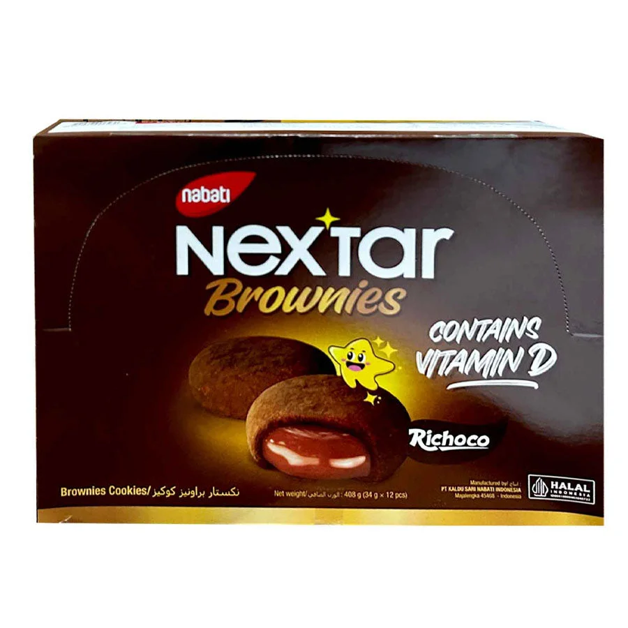 Nabati Nextar Brownies Cookies 408g