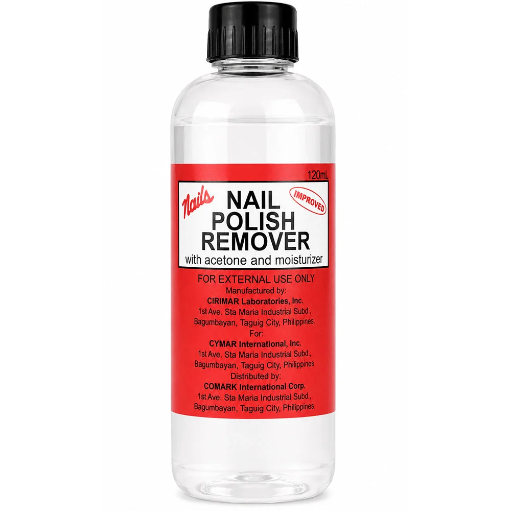 Nails Nail Polish Remover with Acetone 120ml
