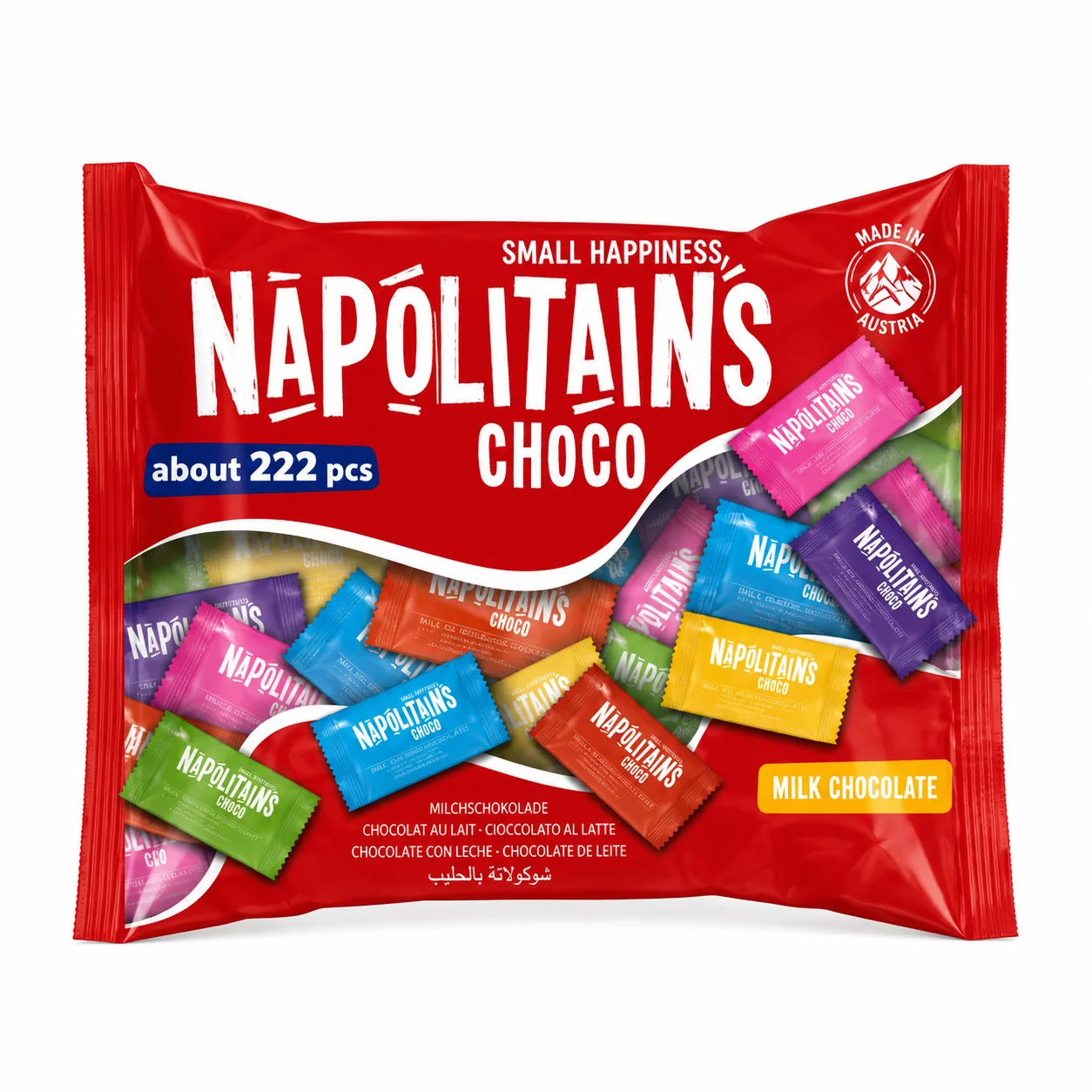 Napolitains Milk Chocolate Assorted Mini Chocolates Approx. 222 pcs