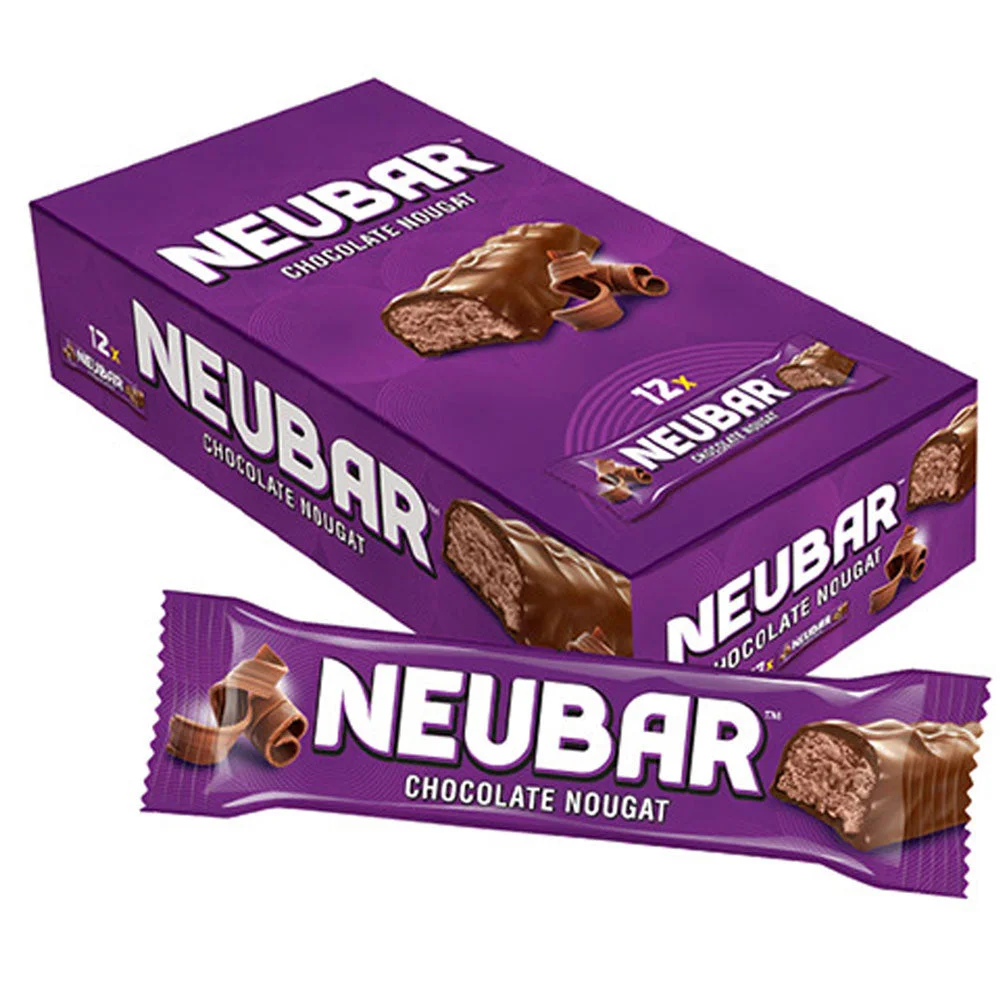 Neubar Cocoa Nougat Chocolate Bars 28g x 12pcs
