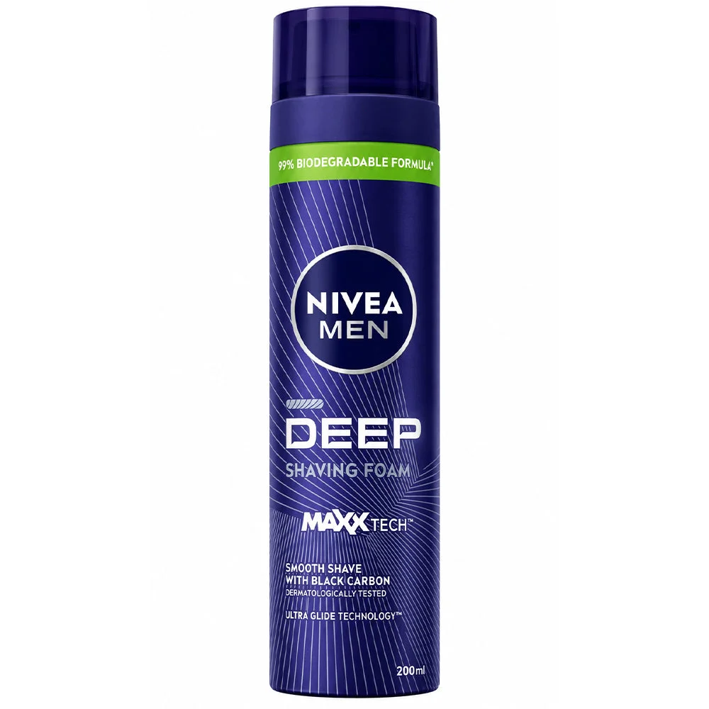 Nivea Men Deep Shaving Foam 200ml