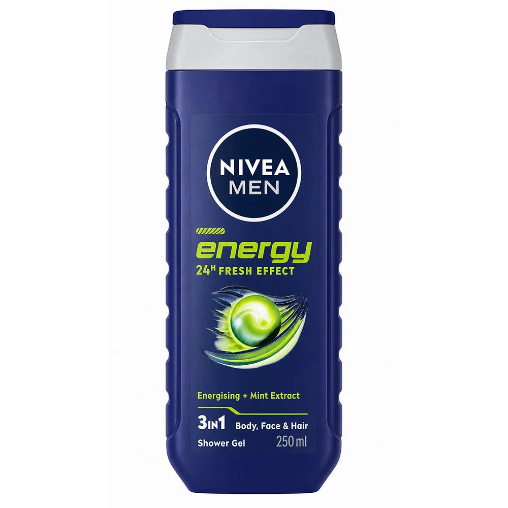 Nivea Men Energy Shower Gel 250ml