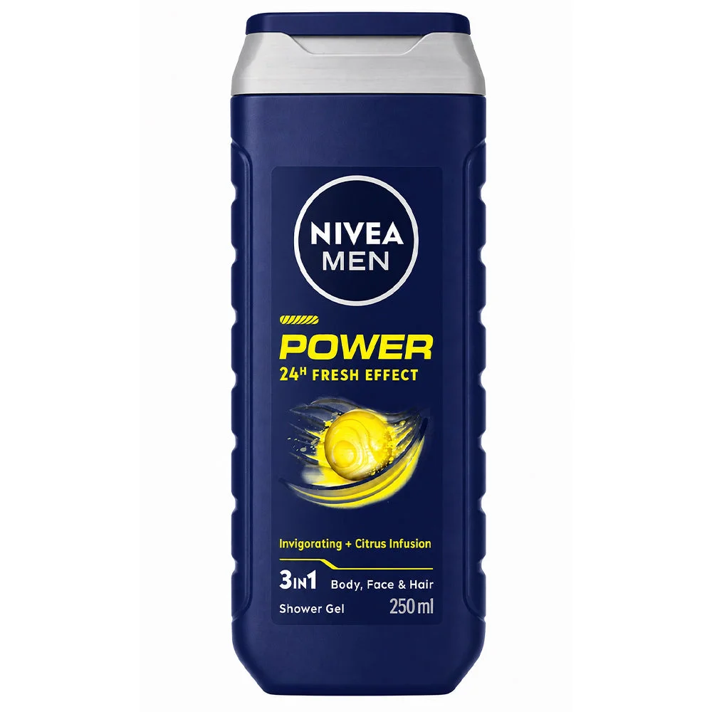 Nivea Men Power Shower Gel 250ml
