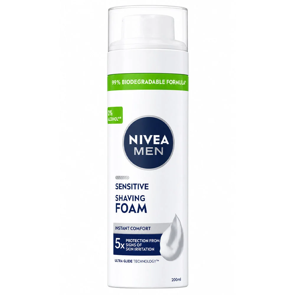 Nivea Men Sensitive Shaving Foam 200ml