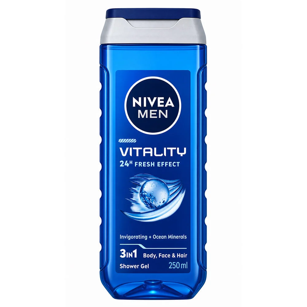 Nivea Men Vitality Shower Gel 250ml