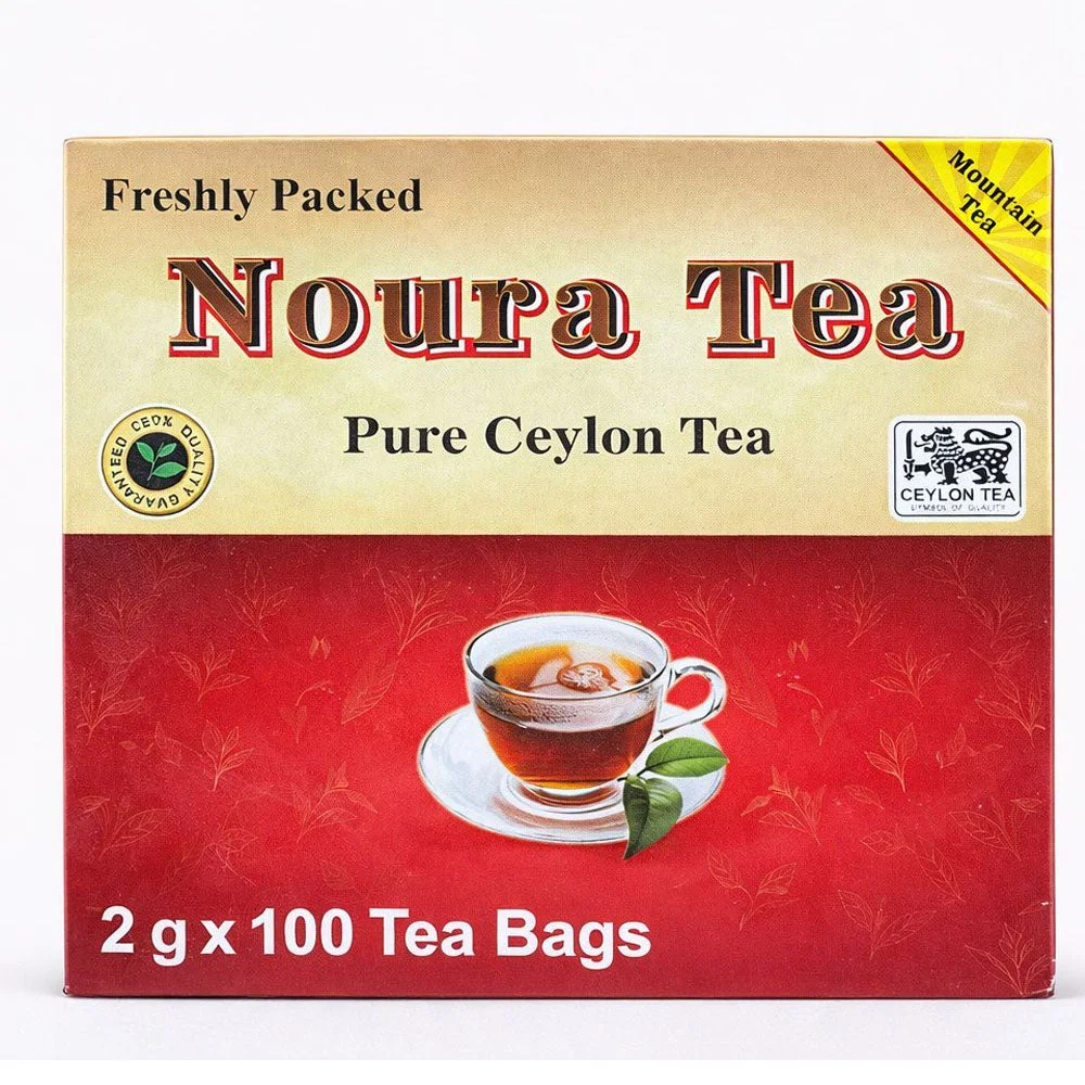 Noura Pure Ceylon Tea Bags 100 × 2g