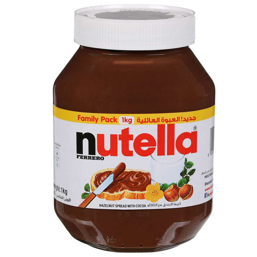 Nutella Hazelnut Spread Jar 1kg