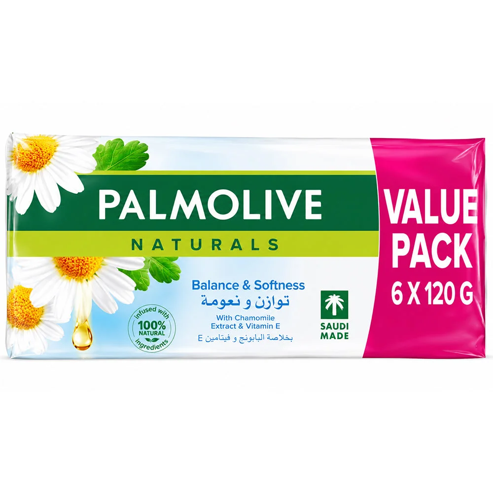 Palmolive Naturals Balance & Softness Soap 6 x 120g