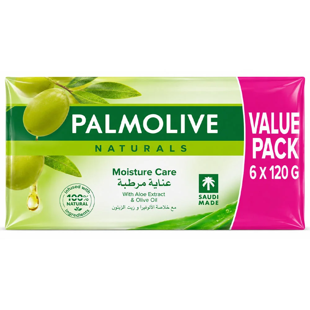 Palmolive Naturals Moisture Care Soap 6 x 120g