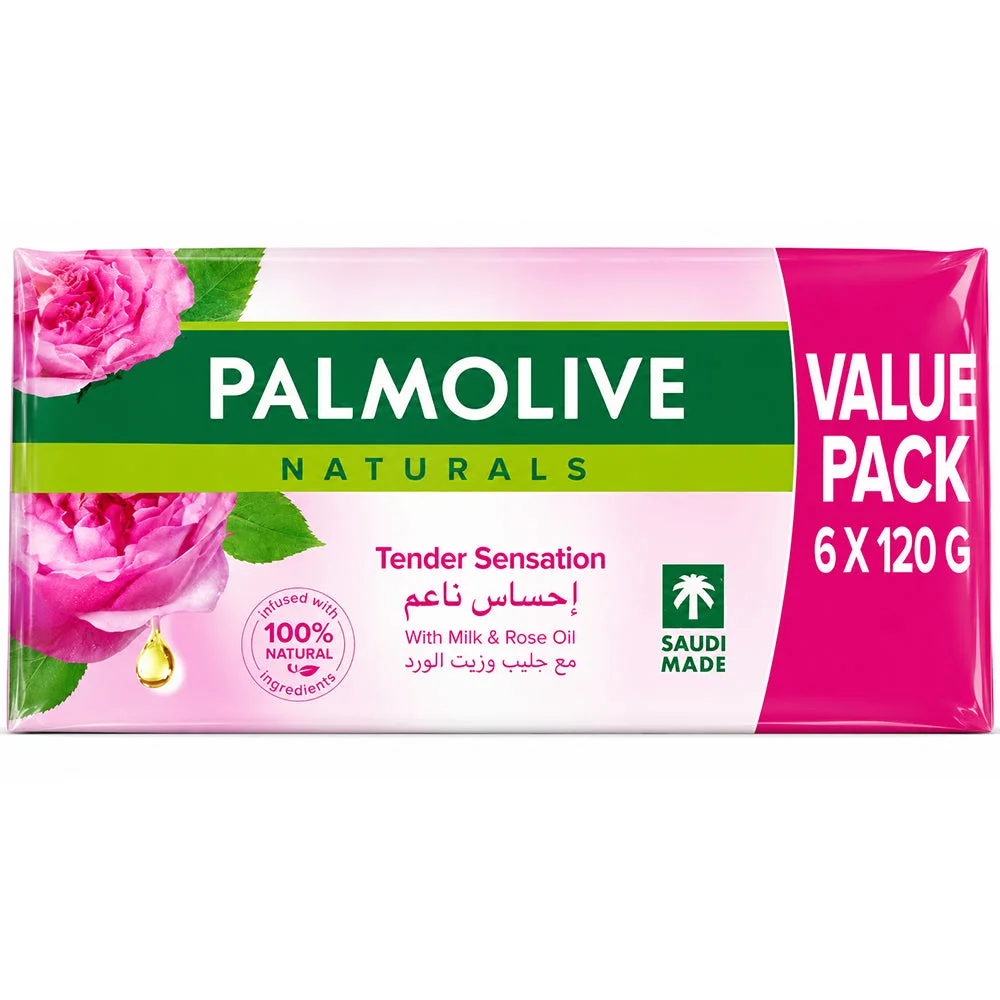 Palmolive Naturals Tender Sensation Soap 6 x 120g