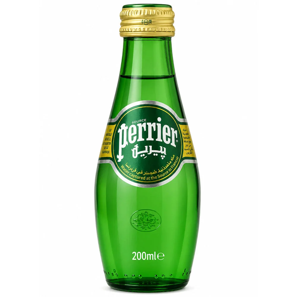 Perrier Naturally Carbonated Mineral Water 200ml