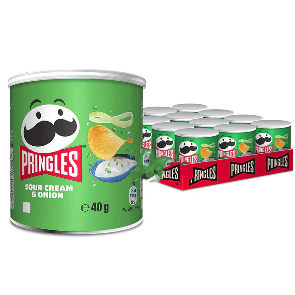 Pringles sour cream Potato Chips 40g x 12pcs