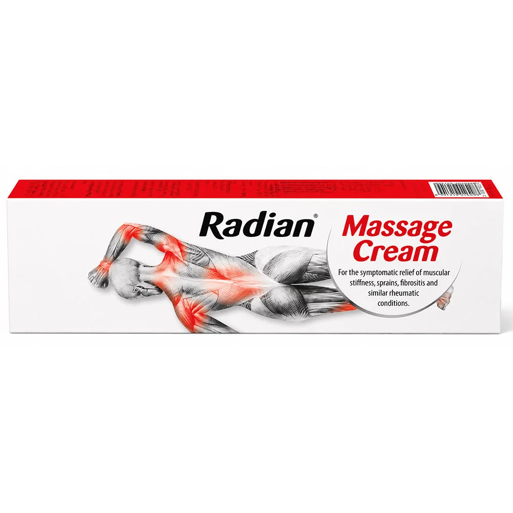 Radian Massage Cream for Muscle & Joint Pain Relief 100g
