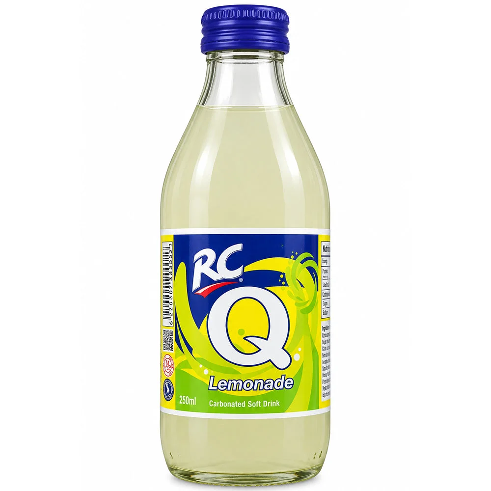 RC Q Lemonade Carbonated Soft Drink 250ml