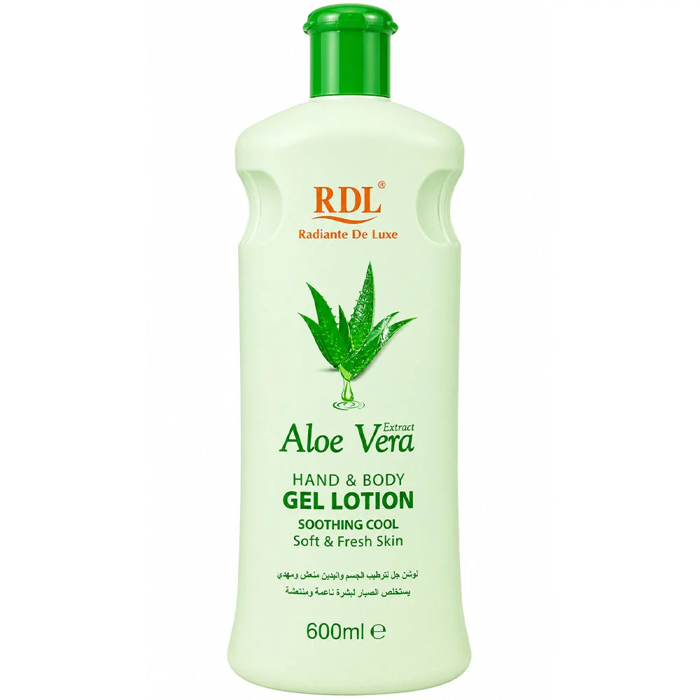 RDL Aloe Vera Hand & Body Gel Lotion 600ml