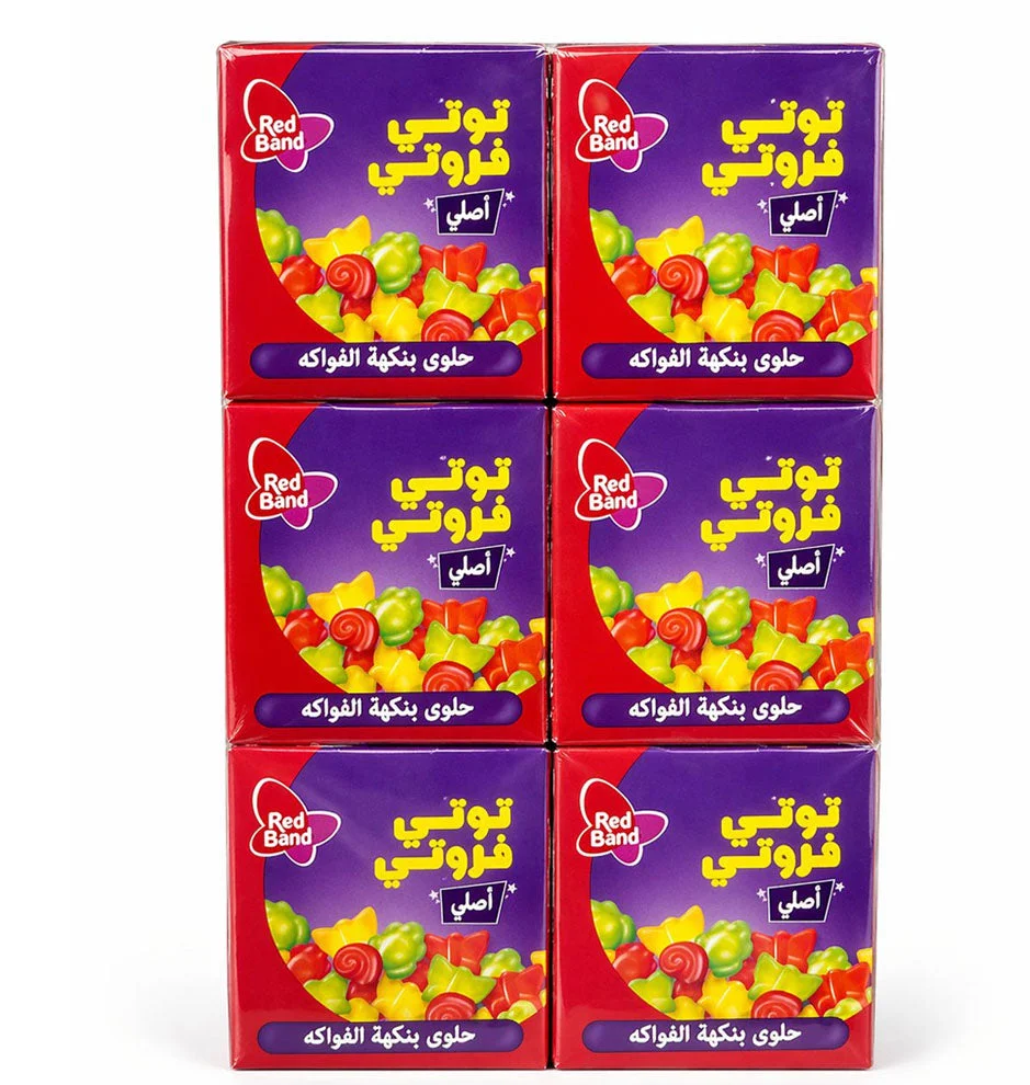 Red Band Tutti Frutti Candy 18g x 30pcs