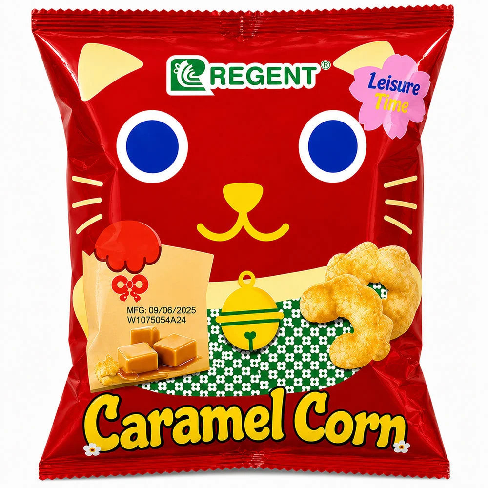 Regent Caramel Corn Snack 60g