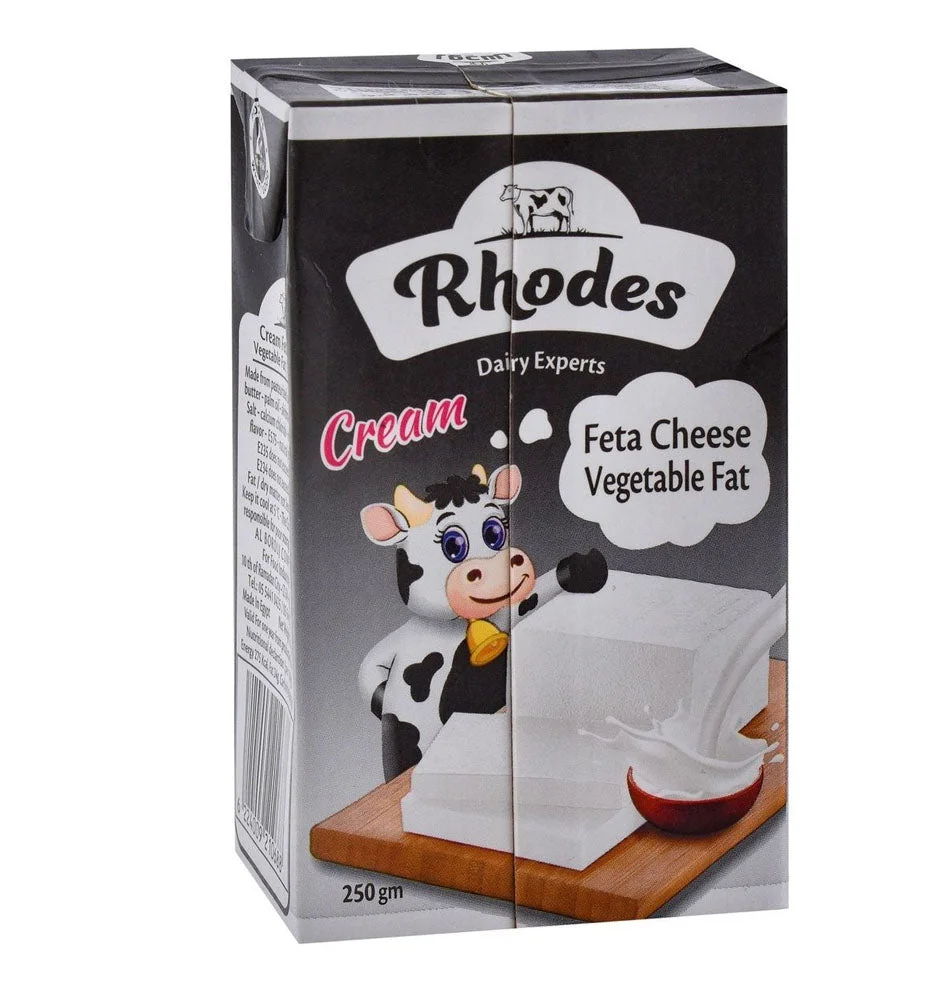 Rhodes Cream Feta Cheese Vegetable Fat 250g