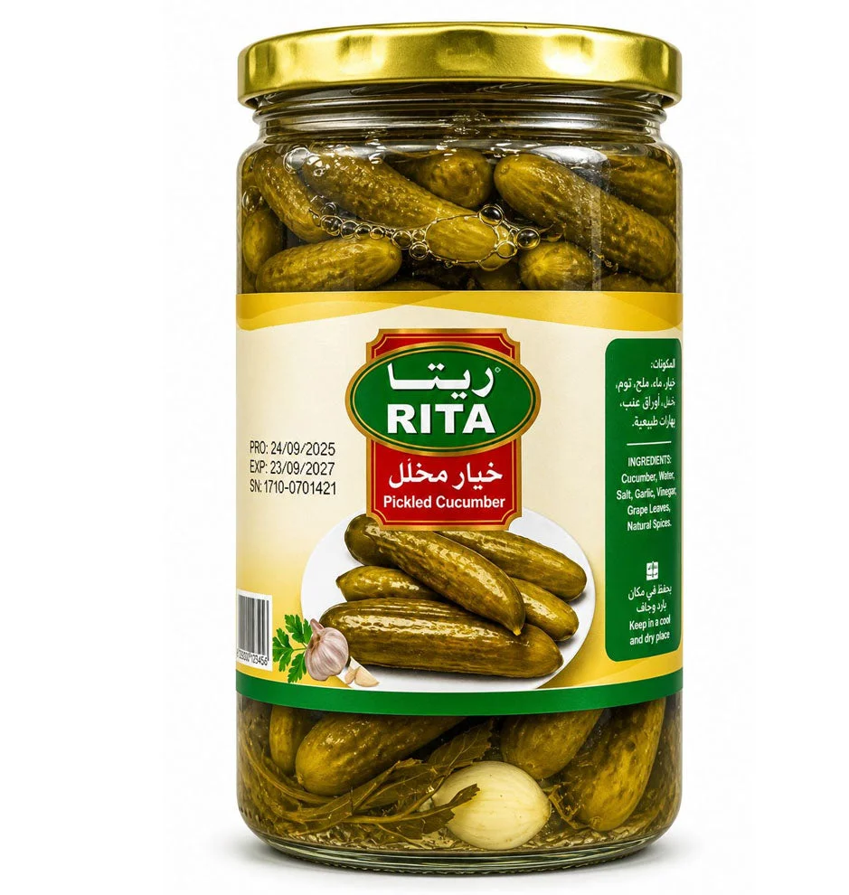Rita Pickled Cucumber 670g