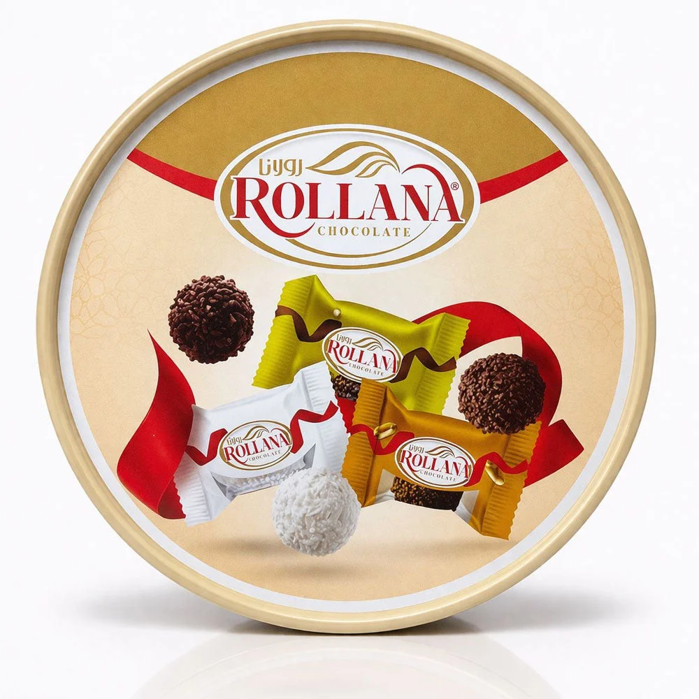 Rollana Chocolate Wafer Balls White Chocolate & Almond 10 pcs