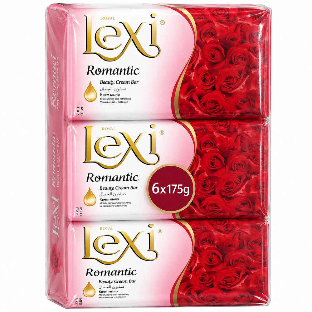 Royal Lexi Romantic Beauty Cream Bar 6×175g