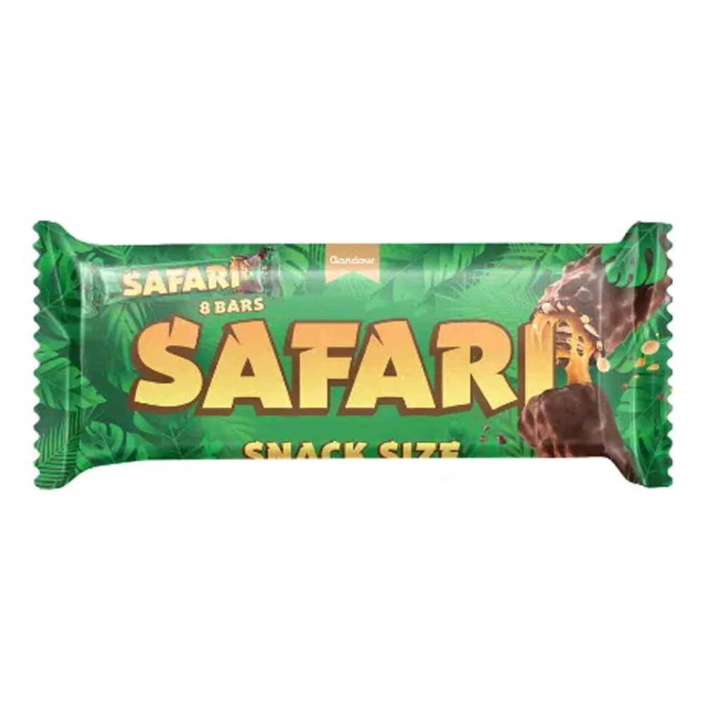Safari Caramel Crunch Chocolate Bars 8 pcs x 32g