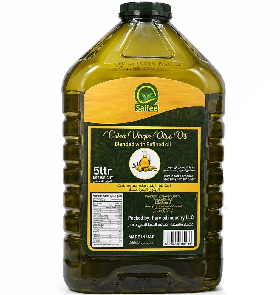 Saifee Blended Olive Oil (Pomace & Extra Virgin) 5L