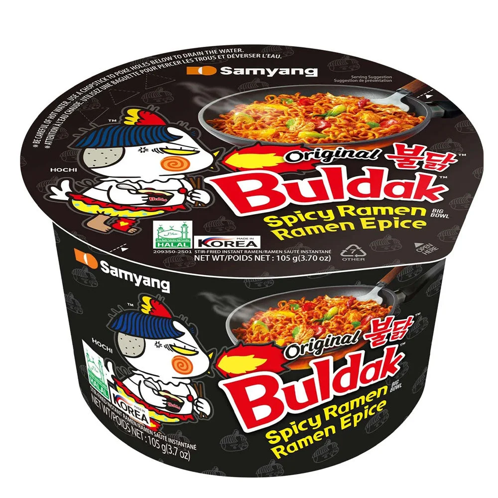 Samyang Buldak Original Spicy Fried Instant Noodles 105 g