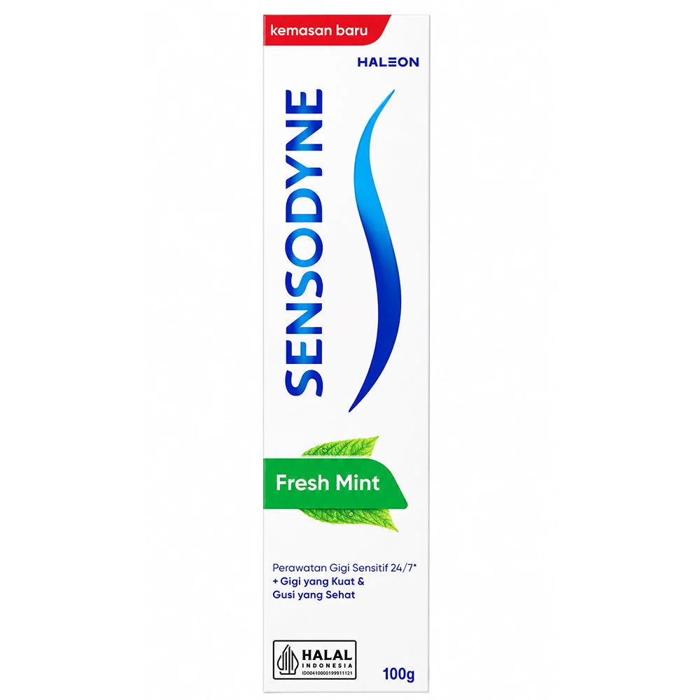 Sensodyne Fresh Mint Toothpaste for Sensitive Teeth 100g