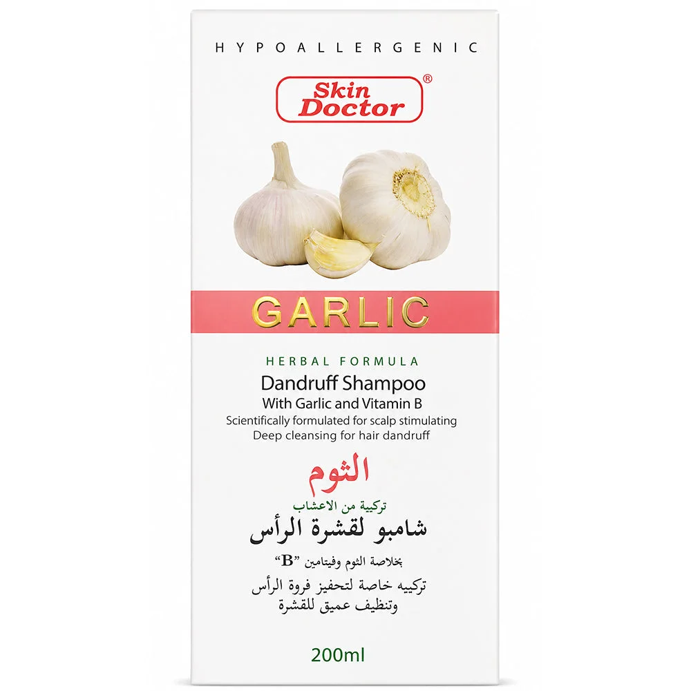 Skin Doctor Garlic Dandruff Shampoo with Vitamin B 200ml