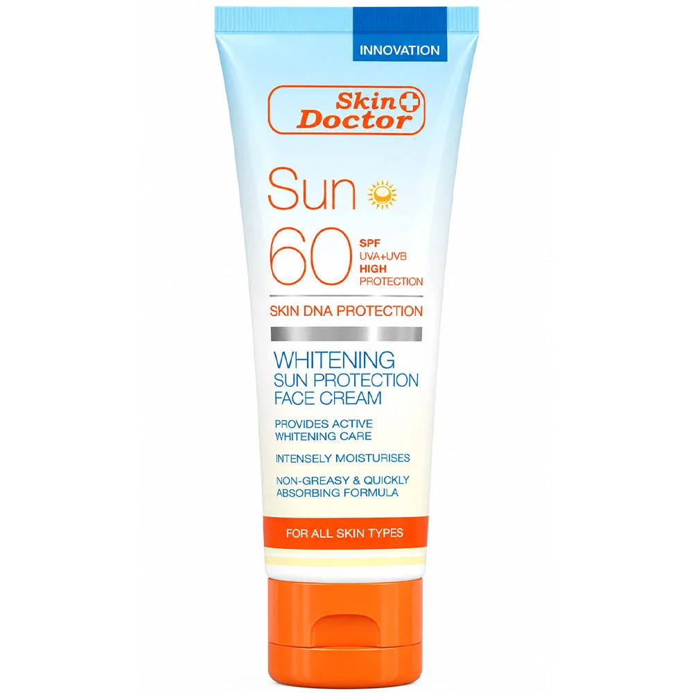 Skin Doctor Sun SPF 60 Whitening Sun Protection Face Cream 125ml