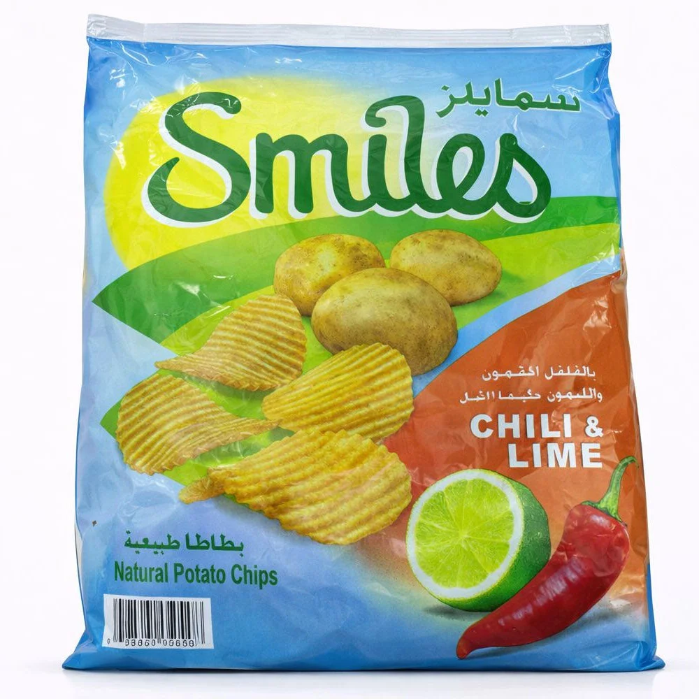 Smile Natural Potato Chips Chili & Lime (22g x 20)
