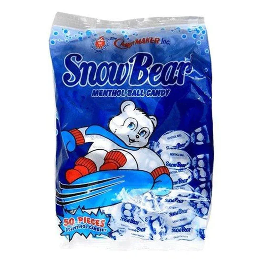 Snow Bear Menthol Ball Candy 230G