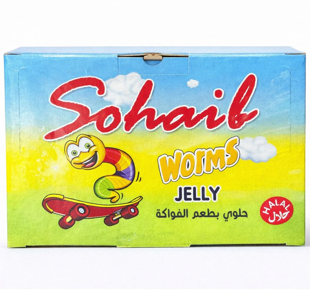Sohaib Worms Jelly Candy 24 × 37g