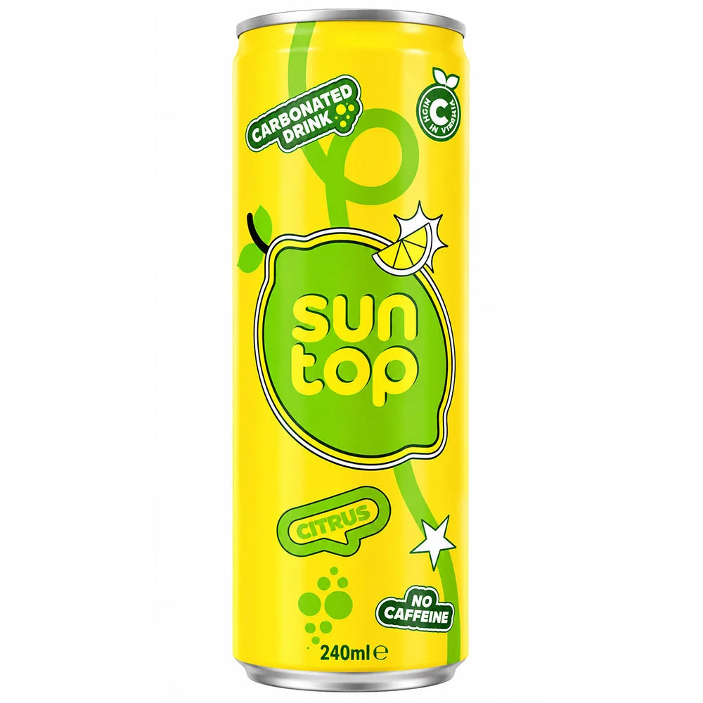 Sun Top Citrus Carbonated Drink 240ml