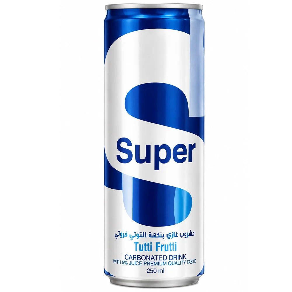 Super Tutti Frutti Carbonated Drink 250ml