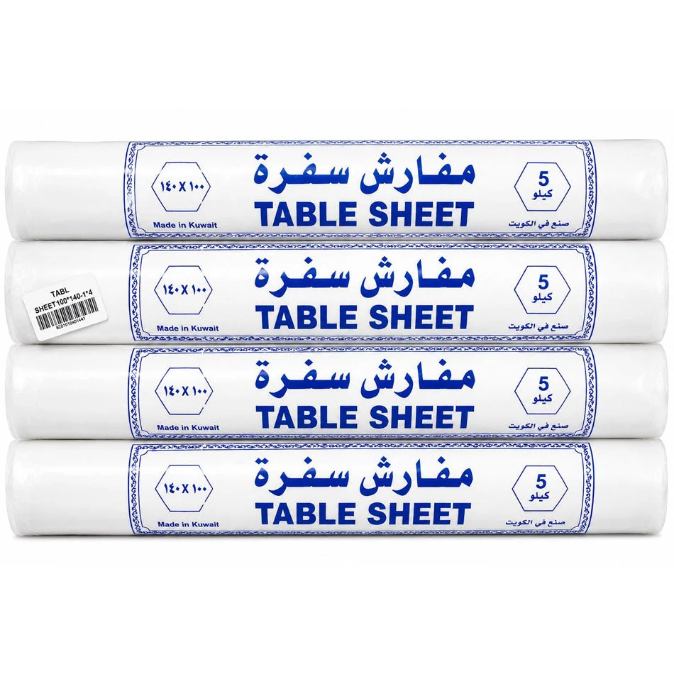 Table Sheet Roll White 5kg 140×100 cm