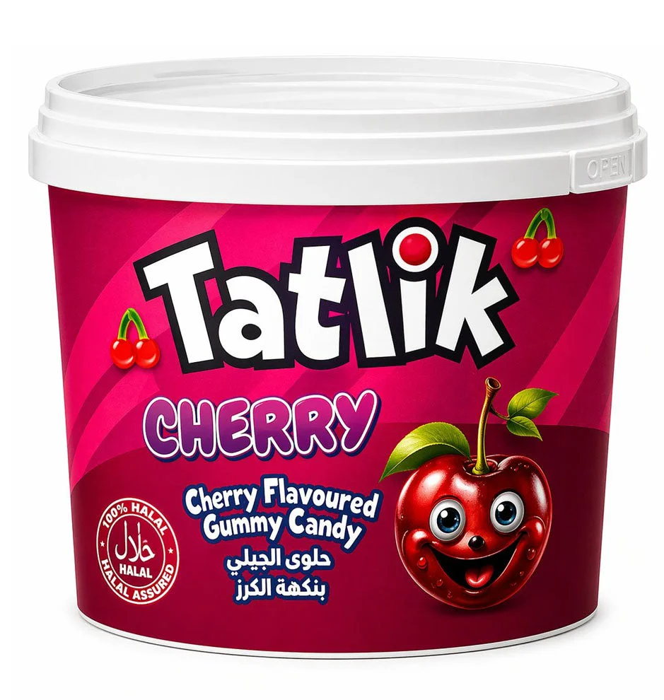 Tatlik Cherry Flavoured Gummy Candy 100g
