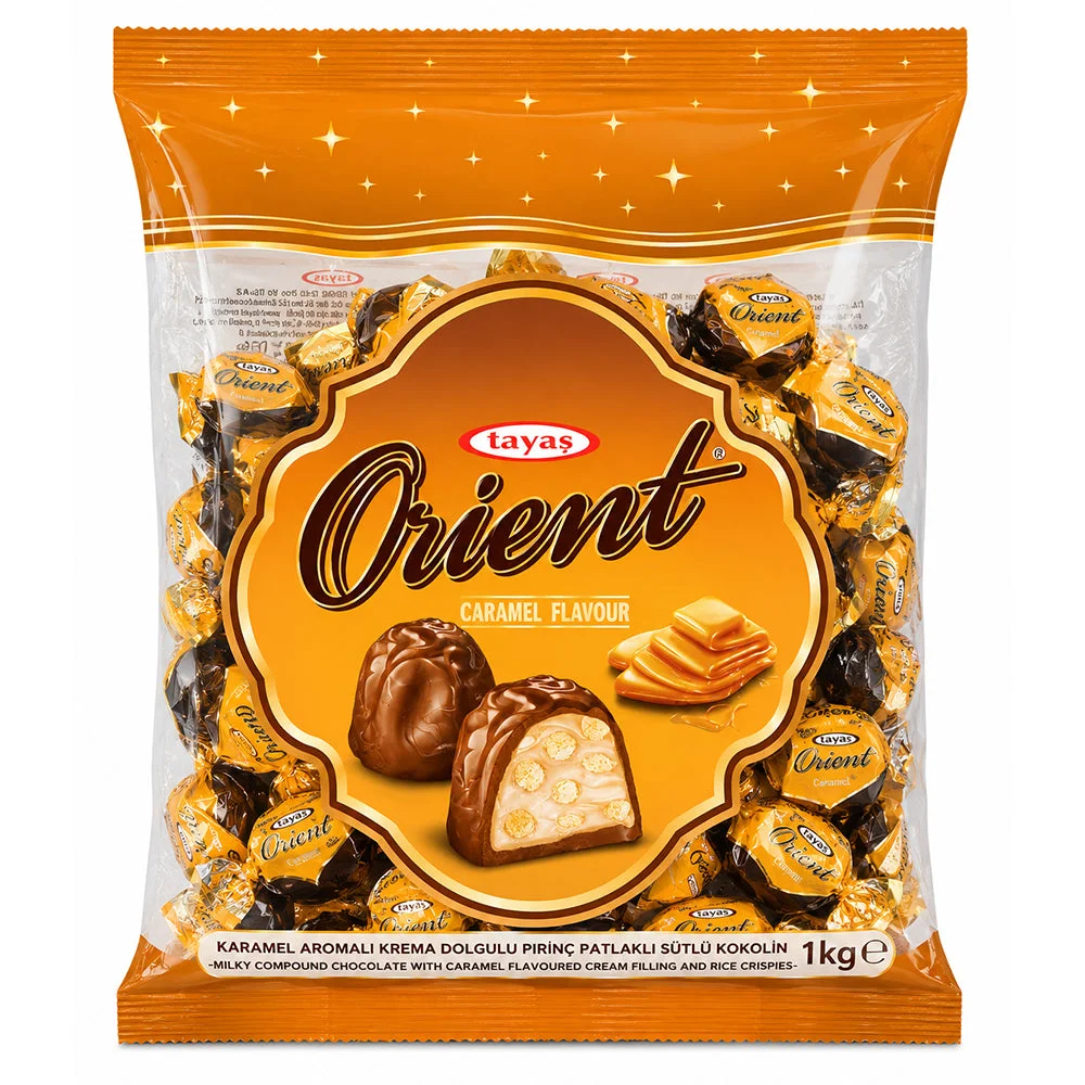 Tayas Orient Caramel Flavour Chocolate Candy 1kg