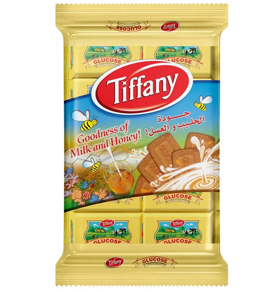 Tiffany Glucose Milk & Honey Biscuits 10 x 40 g