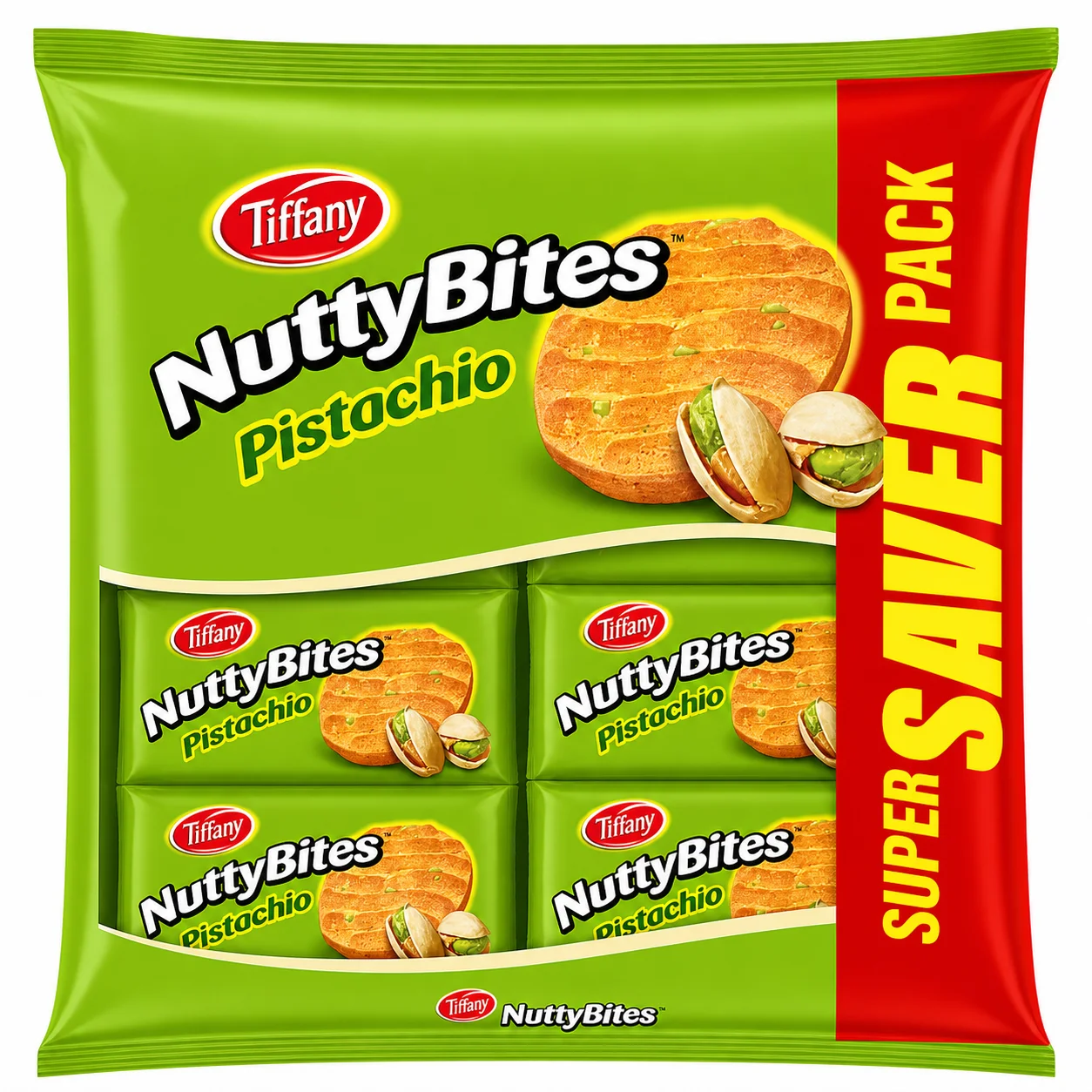 Tiffany NuttyBites Pistachio Biscuits 576g