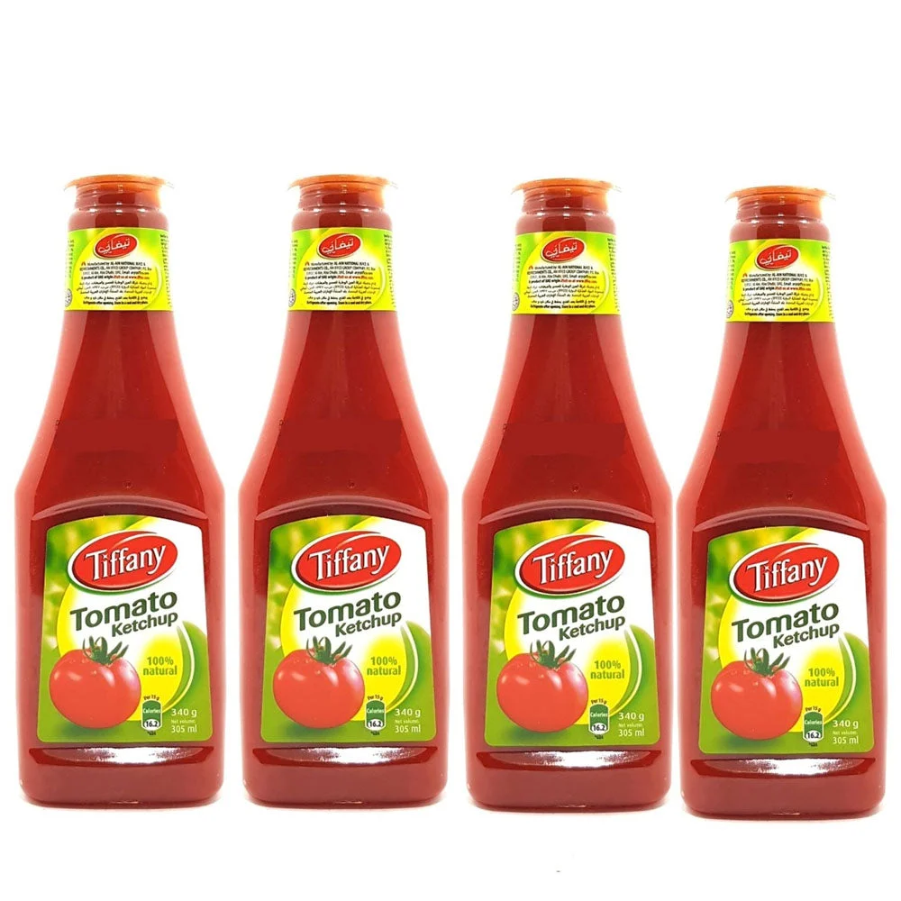 Tiffany Tomato Ketchup 4 x 340 g
