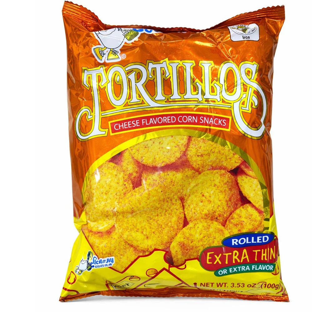 Tortillos Cheese Flavored Corn Snacks 100g
