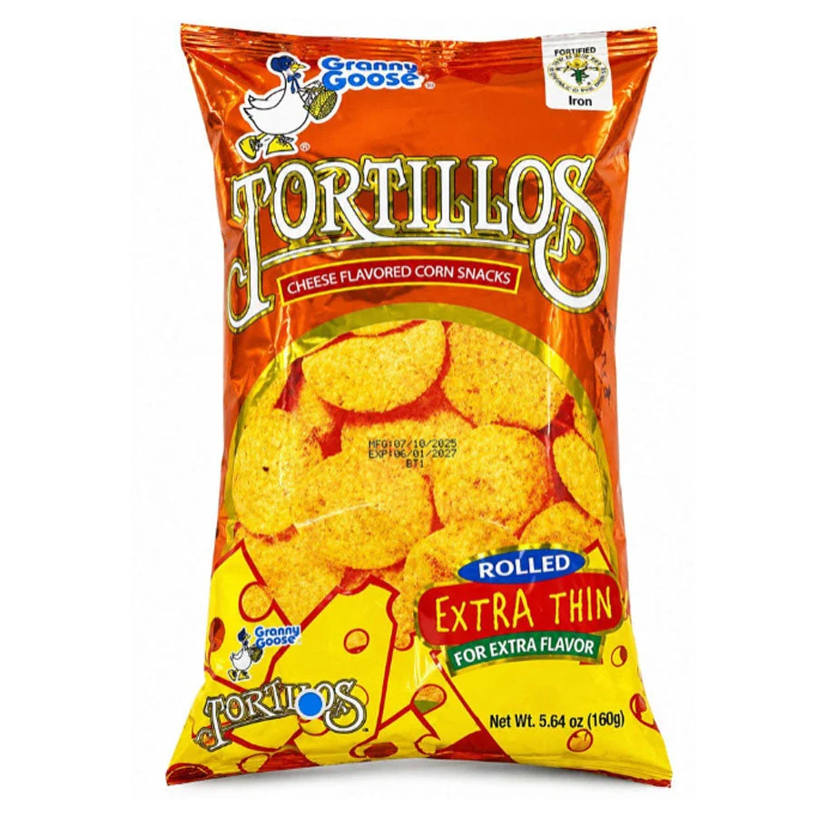 Tortillos Cheese Flavored Corn Snacks 160g
