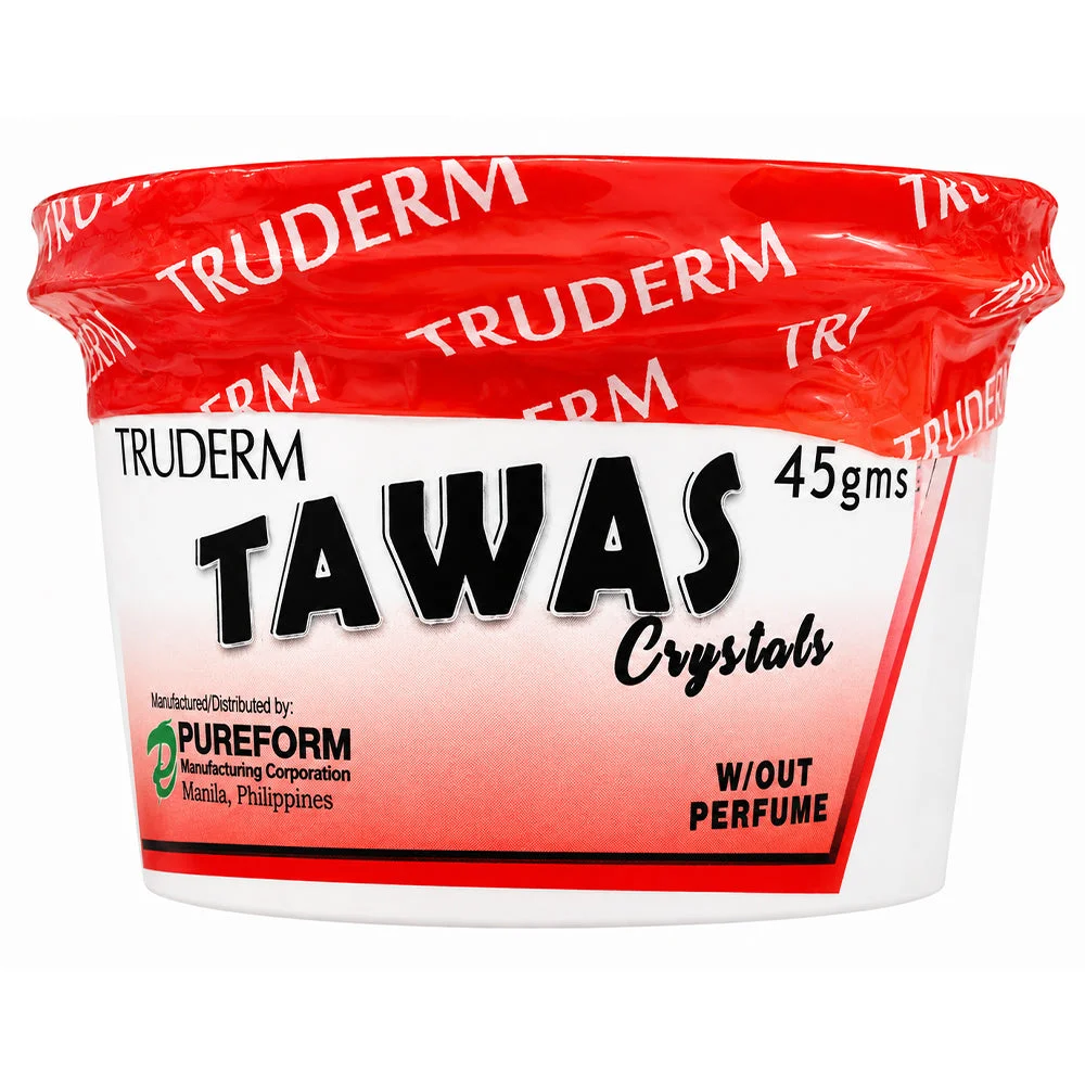 Truderm Tawas Crystals Without Perfume 45g