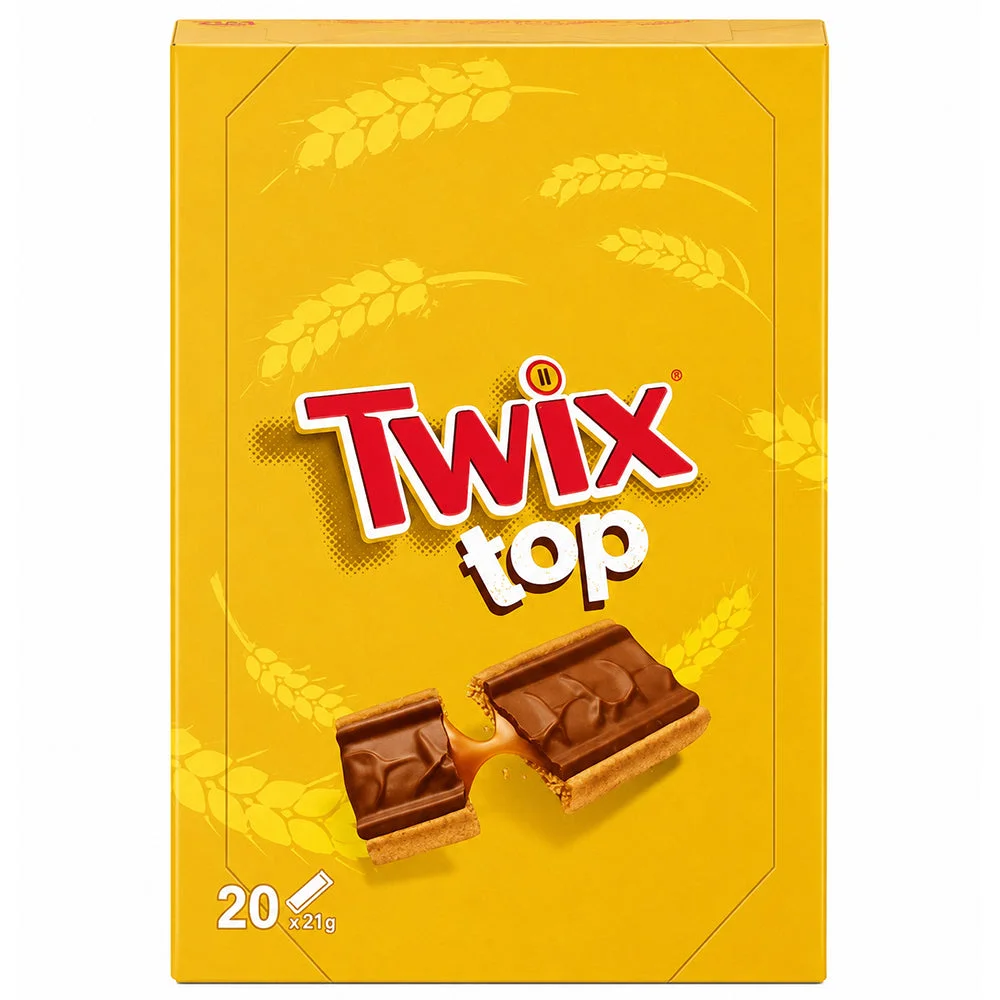 Twix Top Chocolate Biscuits 20 x 21g
