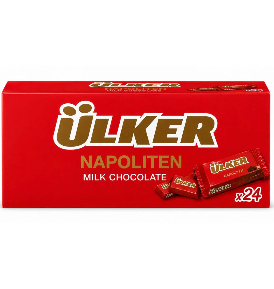 Ülker Napoliten Milk Chocolate 24 pcs 720g